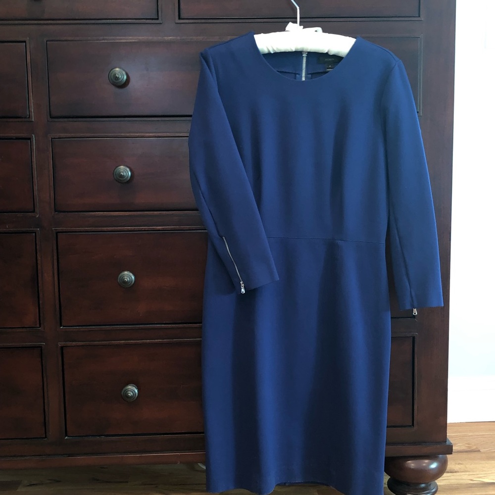 Deep Royal Blue J Crew Dress